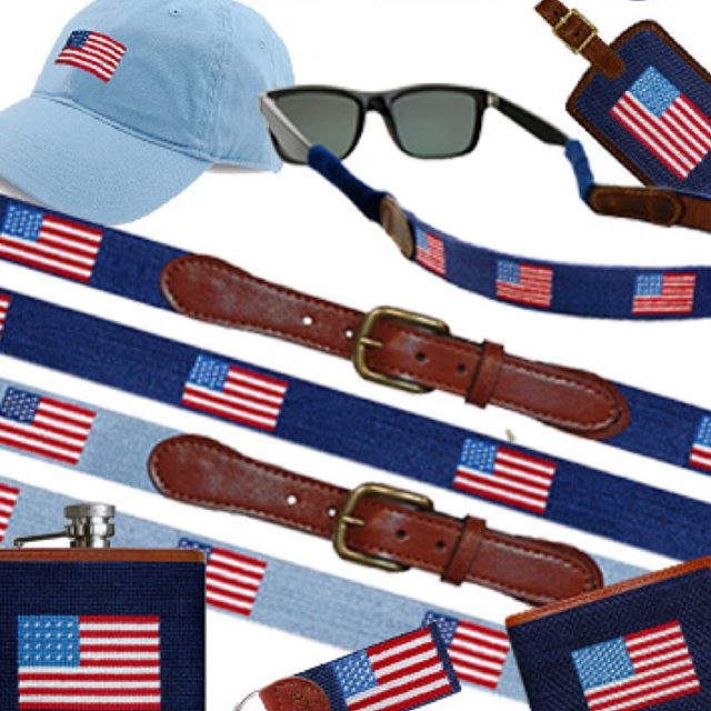 Celebrate Memorial Day! Let your flag fly! #smathersandbranson #southernmarsh #southernproper