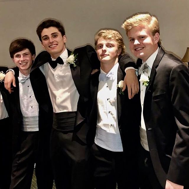 Cardinal Gibbons guys representing at Prom! Pictures courtesy of @mamabel65 #collaredgreens