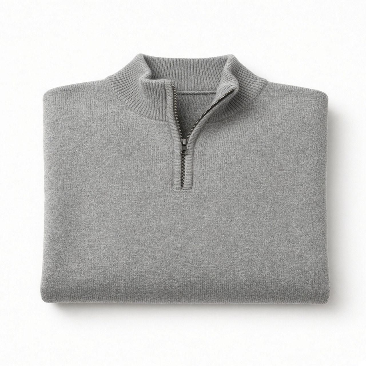 Peter Millar Perth Stretch Melange Quarter-Zip Pullover - Sea Star