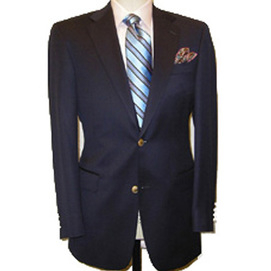Nowells 100% Wool Navy Blazer