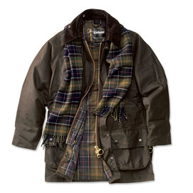 Barbour Beaufort Waxed Cotton Jacket - Classic Olive