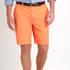 Vineyard Vines Summer Twill 9" Club Shorts - Sunrise