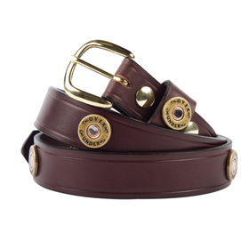 Over Under Cannon's Point Multi Shot Leather Belt